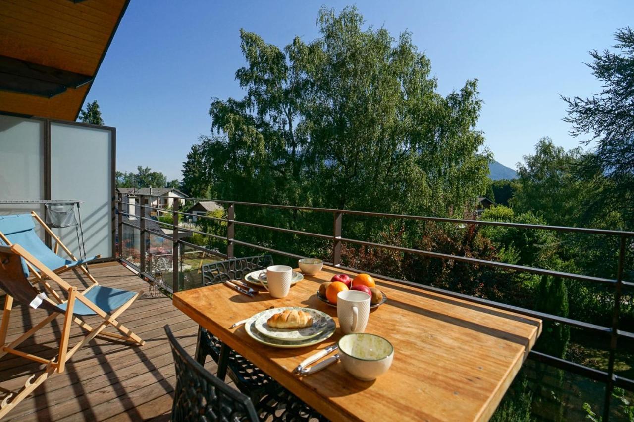 La Tournette Superb Quiet Apartment 300 Meters From The Lake Sévrier Eksteriør bilde